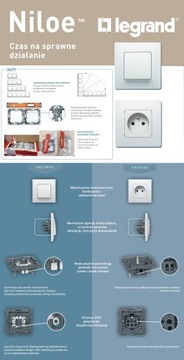 LEGRAND NILOE Розетка Iris 2P+Z белый 664536