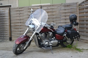 DUŻA SZYBA HONDA SHADOW VT 750 C4 AERO NIERDZEWNA