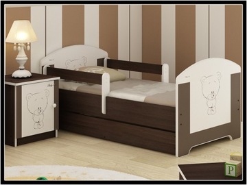 Łóżko łóżka dziecięce 160X80 BABY BOO materac PK