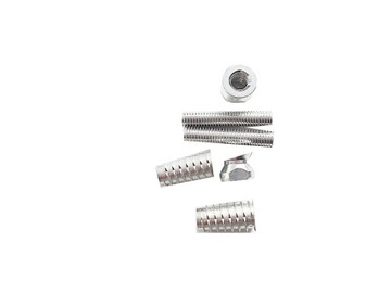 ручка-ручка дверная ручка INOX fi32mm300/519/45