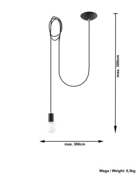 Sollux Lighting SL.0369 E27 подвесной светильник