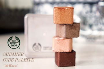 THE BODY SHOP SHIMMER CUBES № 19 Четверные тени для век