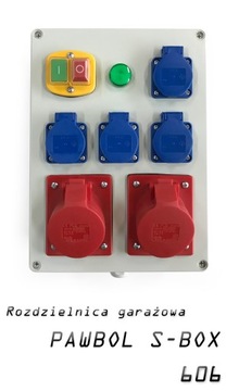 РОЗЕТКИ ДЛЯ РАСПРЕДЕЛИТЕЛЬНОГО ЩИТА 4x230В|2x16A 400В+0-1
