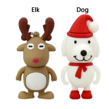 Флеш-накопитель 128 ГБ USB BEAR DOG SANTA STARS 24