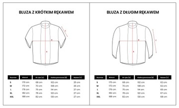 Bluza kucharska - kitel czarny + łowicki M krótki