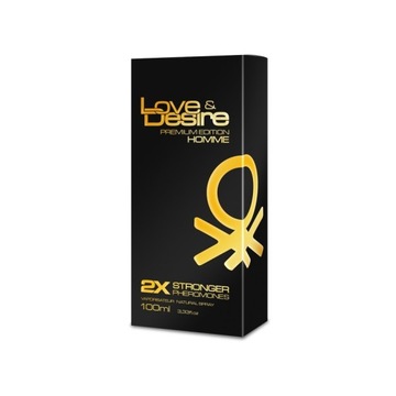 LOVE DESIRE PREMIUM GOLD ДУХИ С ФЕРОМОНАМИ СИЛЬНЫЕ ИНТЕНСИВНЫЕ ФЕРОМОНЫ ДЛЯ МУЖЧИН