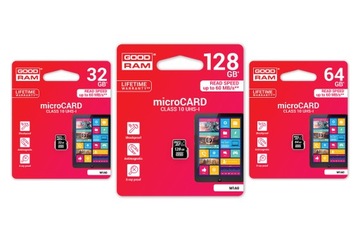 КАРТА GOODRAM MICRO SD 32 ГБ MICRO 10 UHS + АДАПТЕР