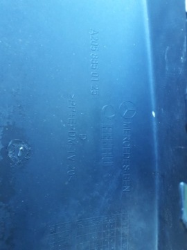 Mercedes c-klasa w205 бампер передний стальной с Разборки, фото thumb