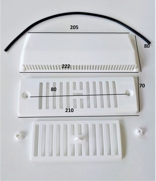 Вентиляционное отверстие, вентиляционная решетка NIEWIADOV