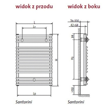 Радиатор для ванной комнаты PURMO 70х50 700х500 белый