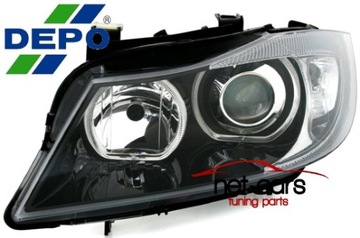 ЛАМПЫ ФАР BMW 3 E90 E91 -11 ANGEL EYES LED