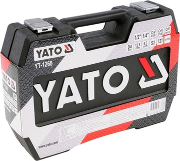 Набор торцевых ключей YATO YT-1268 94 шт. 25L +6-22