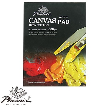 Blok do Farb Akrylowych Olejnych 10 Arkuszy 300g 45x60 Phoenix do Malowania