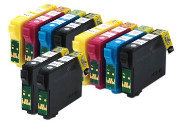 10 шт. чернил XL ДЛЯ EPSON T1281 STYLUS S22 SX125 SX130 SX230 SX235 SX425W BX305F