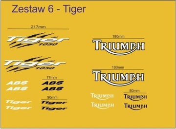 Наклейки Triumph st 1050 sprint Daytona Tiger tt