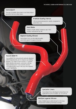 Шланги охлаждения #SAMCO Sport TRI-9 Triumph Tiger 1050