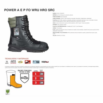 COFRA POWER BUTY ANTYPRZECIĘCIOWE dla PILARZA 41