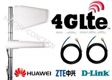 ДВОЙНАЯ LTE4G АНТЕННА Huawei E3272 E3276 E3372 TS9CRC9