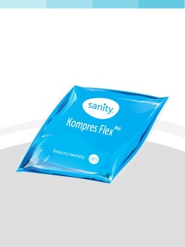 ГЕЛЕВЫЕ КОМПРЕССЫ SANITY 10x10 см Flex GEL COMPRESS