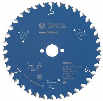 Bosch 2 608 644 017 ostrze do piły tarczowej 16 cm 1 szt.