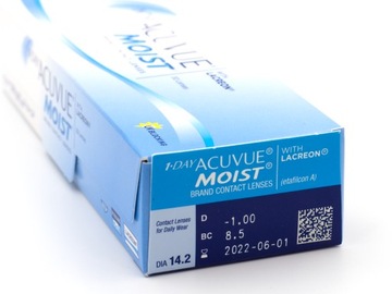 1-DAY ACUVUE MOIST 30шт -6,00 8,5