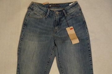 LEVI'S Spodnie Jeans Damskie NIEBIESKIE Roz 2 x 26