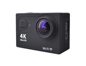 СПОРТИВНАЯ КАМЕРА H9 2 ДЮЙМА 4K WIFI 2XBAT АКСЕССУАРЫ