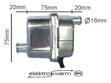 PODGRZEWACZ GRZAŁKA SILNIKA WEBASTO Z POMPĄ 1500W