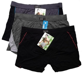 3 ПАРЫ! Трусики BAMBOO BOXERS Cotton World XL