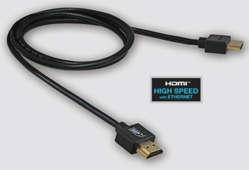 SCP 940-6B Тонкий кабель HDMI 2.0 4K HDR 18 ГБ 1,8 м