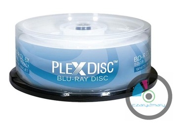 Plextor PlexDisc BD-R DL 50 ГБ x6 для печати — конверт для компакт-дисков, 5 шт.