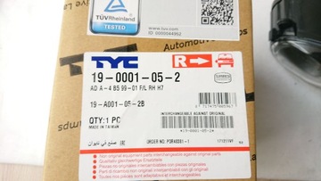 фото thumb №3, Фара противотуманный tyc 19-0001-05-2