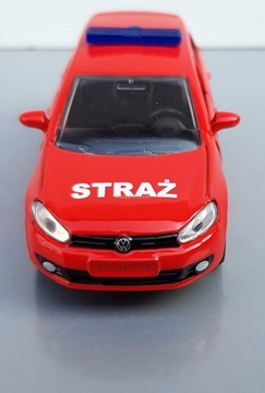 SIKU 1437 FIRE BRITAIN VW GOLF 2.0 TDI PL ВЕРСИЯ