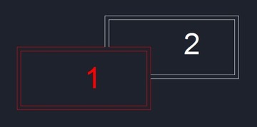 ПОЛКА ПОДВЕСНАЯ P29/2P ДУБ СОНОМА, ДВА ПРЯМОУГОЛЬНИКА