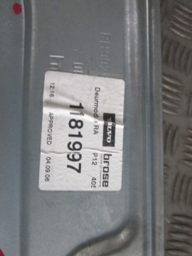 фото thumb №6, Механизм стекло правый задняя volvo v50 04-06r