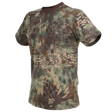 ФУТБОЛКА МУЖСКАЯ ПОД УНИФОРМУ, ХЛОПОК TEXAR CAMOUFLAGE GREEN SNAKE XL