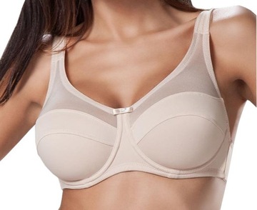 Мягкий бюстгальтер удобный гавана alles beige 90f