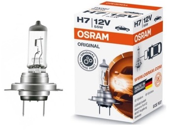 1x ОРИГИНАЛЬНАЯ СТАНДАРТНАЯ ЛАМПА OSRAM H7 55 Вт, 12 В