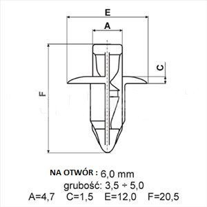 ШТИФТ ОБТЕКТОРА SUZUKI DL 650 1000 GS 500 GSF 650