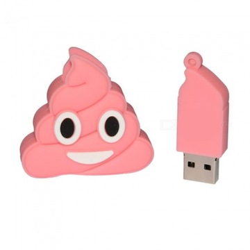 Флеш-накопитель PINK POOP FLASH ДОСТАВКА в течение 24 часов, 16 ГБ