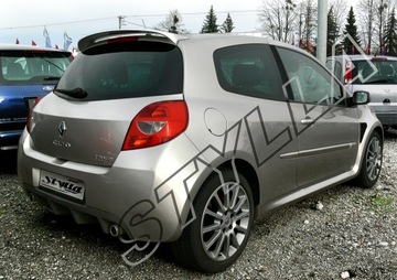 Спойлер спойлер на Renault Clio MK3 3/5dw 2005--