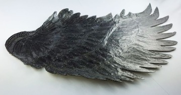 Термонашивка с пайетками Gold Wings БОЛЬШАЯ 34см