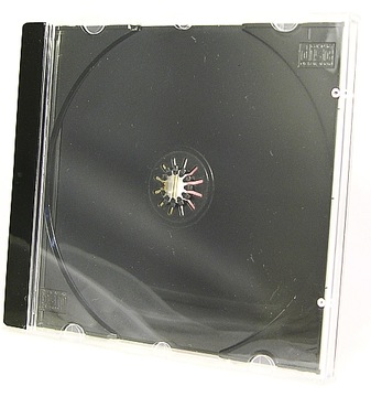 Jewel Case CD BOX Черный лоток 1 шт.