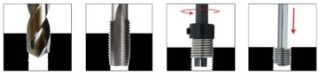 Вставка пружины M6x1-2.5d 10pcs baercoi