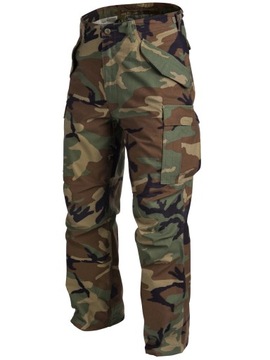 Брюки-карго в стиле милитари HELIKON M65 Nyco Woodland XXL REGULAR