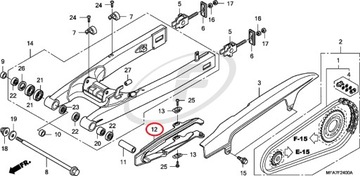 НОВАЯ ПРИВОДНАЯ ЦЕПЬ HONDA CBF 1000 06-