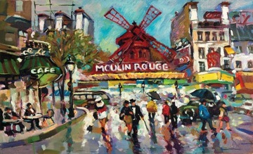 ФОТОобои PARIS MOULIN ROUGE 1A F2XL 312x219 F168