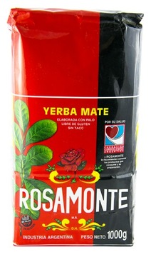 Yerba Mate Rosamonte Elaborada 1kg + Playadito 1kg