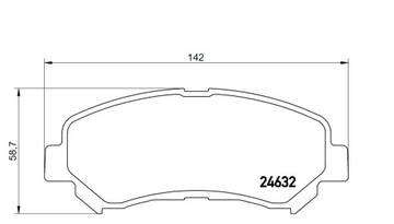 TARCZE MIKODA 1538 GT i KLOCKI X-TRAIL T31 przód