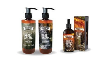 BEARD Set Oil 100ml Шампунь/ополаскиватель 500мл